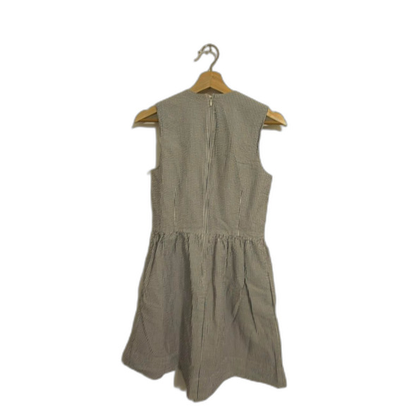 Gap Women's Grey and Blue Dress 0 - Picture 2 of 4